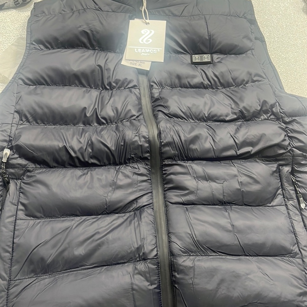 Leamos Heated Vest for Men Women with Battery Pack